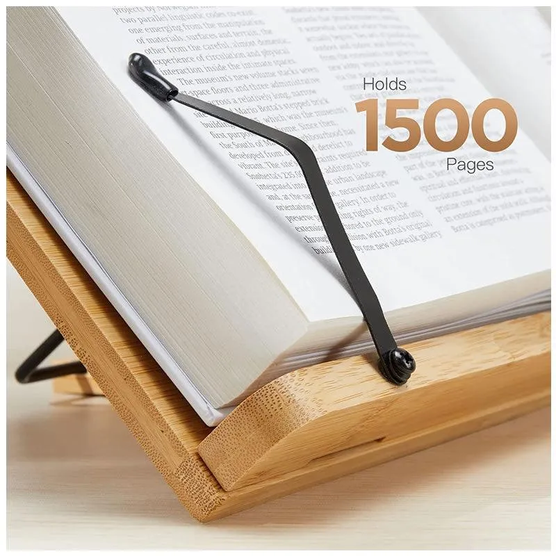 28 X 39Cm Multi-Functional Adjustable Wooden Reading Book Stand Jc-102