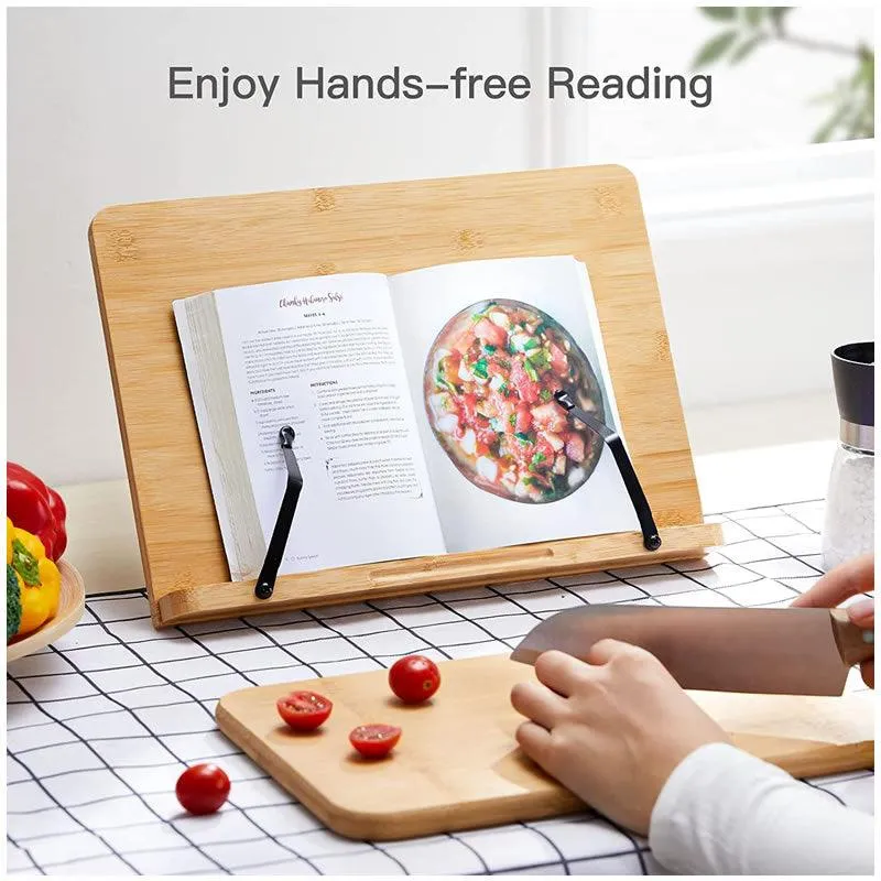 28 X 39Cm Multi-Functional Adjustable Wooden Reading Book Stand Jc-102