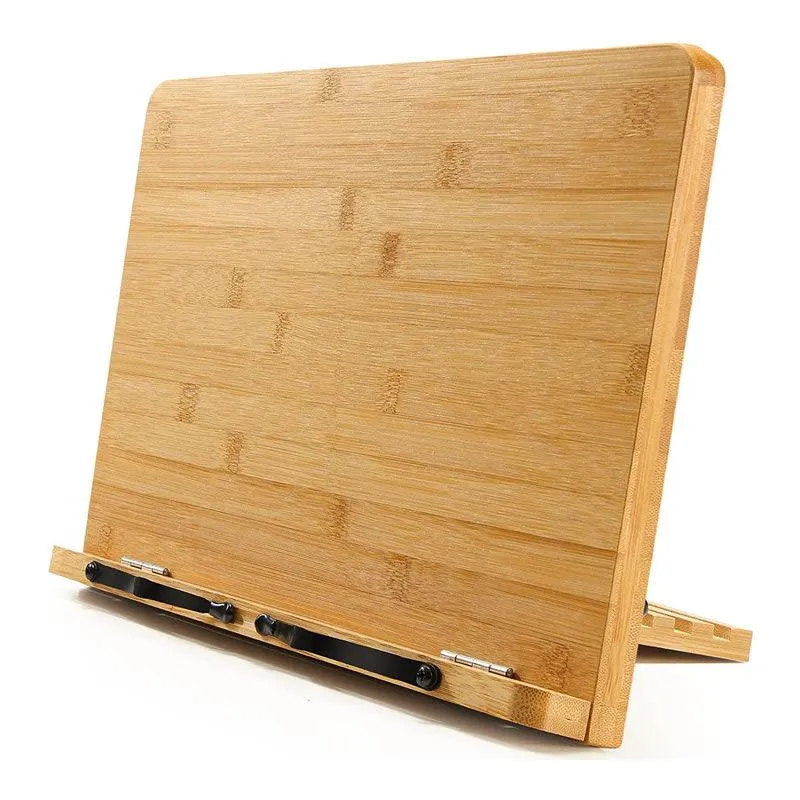 28 X 39Cm Multi-Functional Adjustable Wooden Reading Book Stand Jc-102