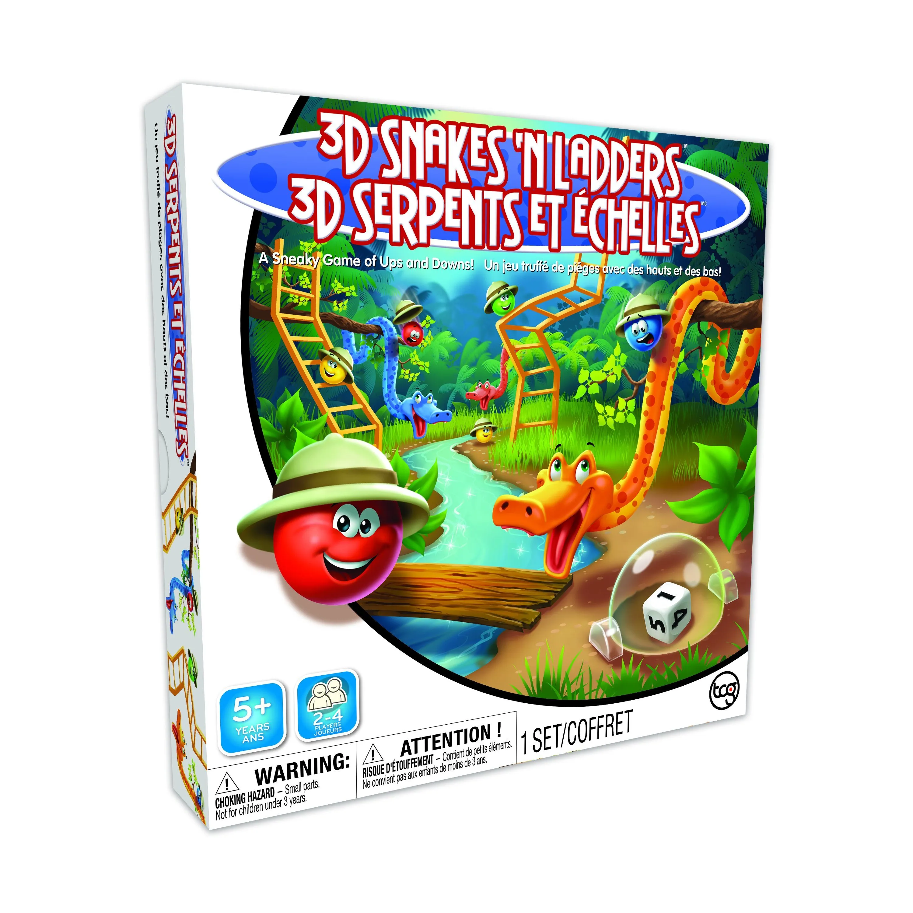 3D Snakes & Ladders