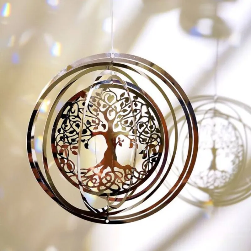 3D Tree of Life Wind Spinner