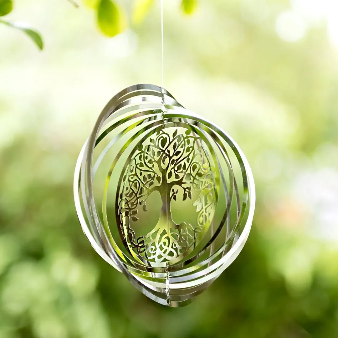 3D Tree of Life Wind Spinner