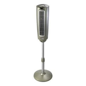 52" Space-Saving Oscillating Pedestal Fan with Remote Control