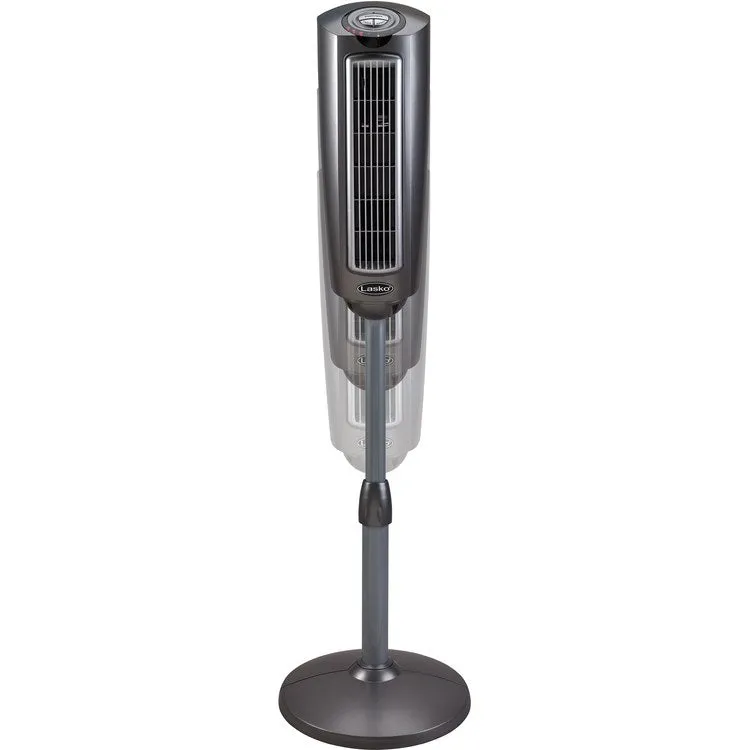 52" Space-Saving Oscillating Pedestal Fan with Remote Control