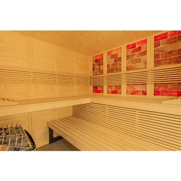 Almost Heaven Indoor Himalaya Corner 6 Person Indoor Sauna