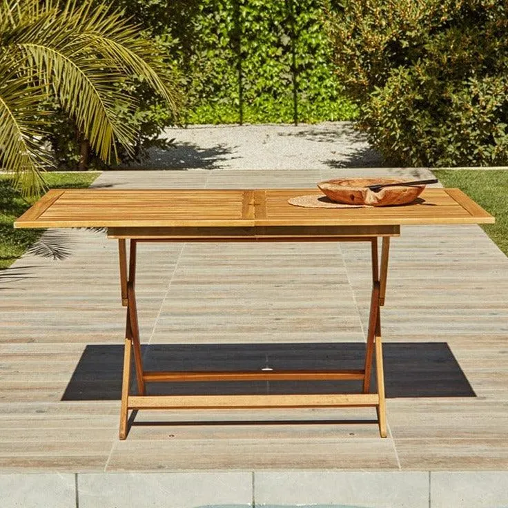 Ashby 4 Seater Wooden Garden Dining Set - 120cm