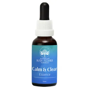 Australian Bush Flowers Calm & Clear Essence Drops 30ml