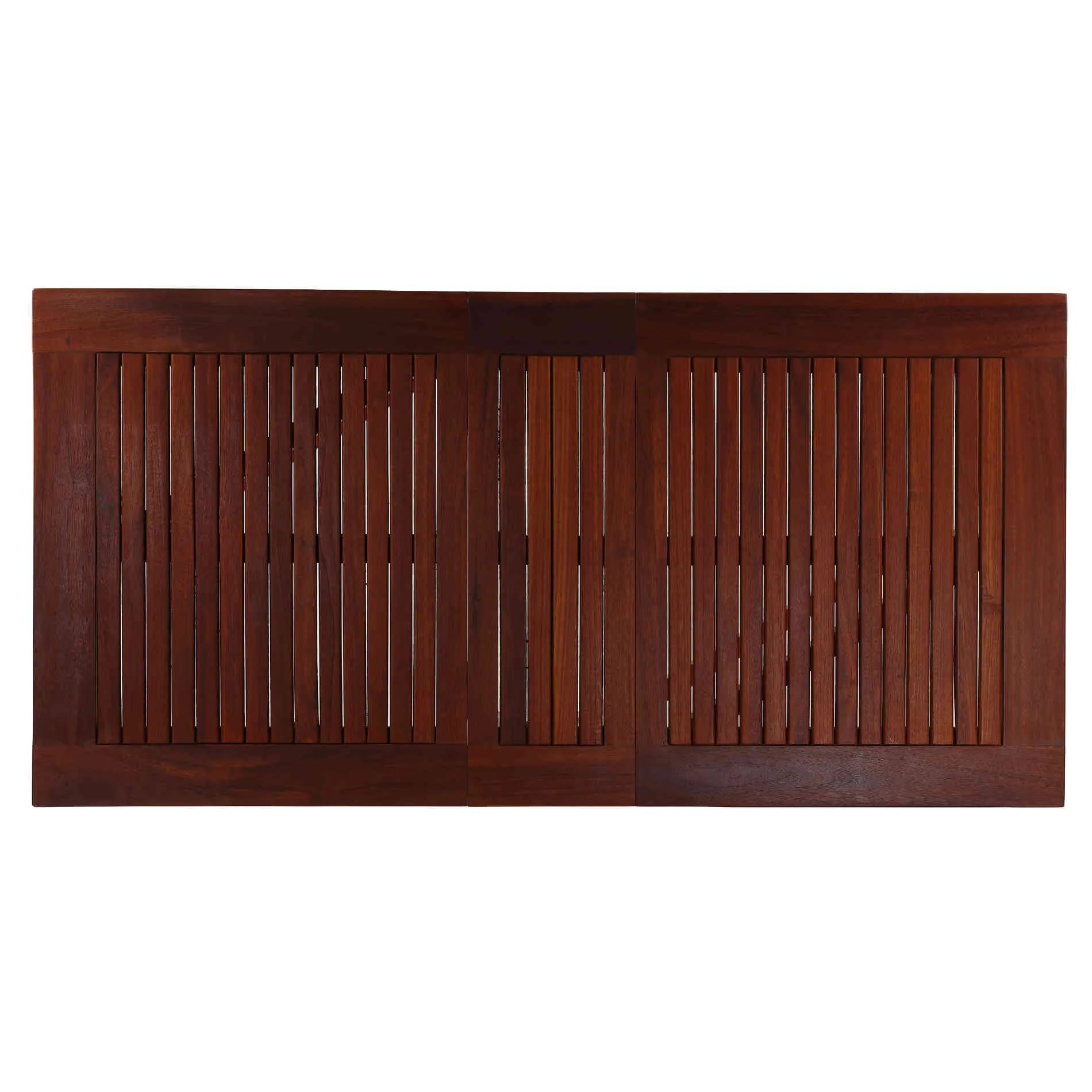 Bare Decor Emery Double Leaf Butterfly Folding Dining Table, Teak