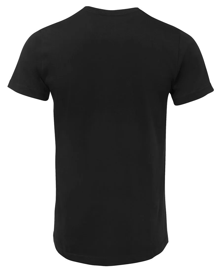 Black Short Sleeve Fitted Tee