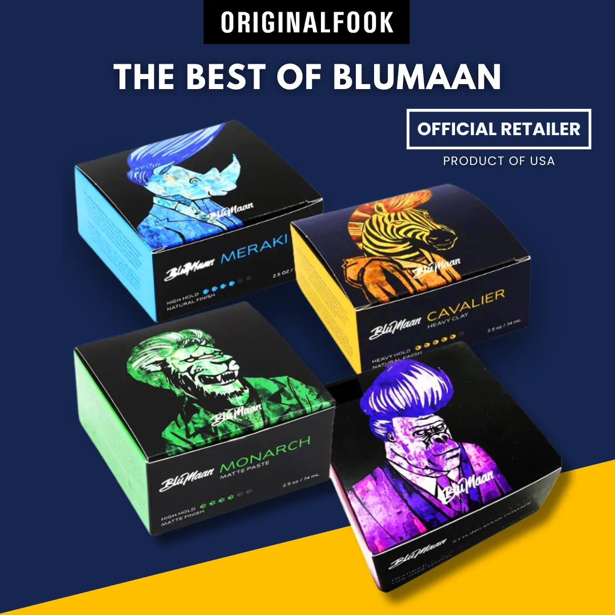 Blumaan Monarch Matte Paste