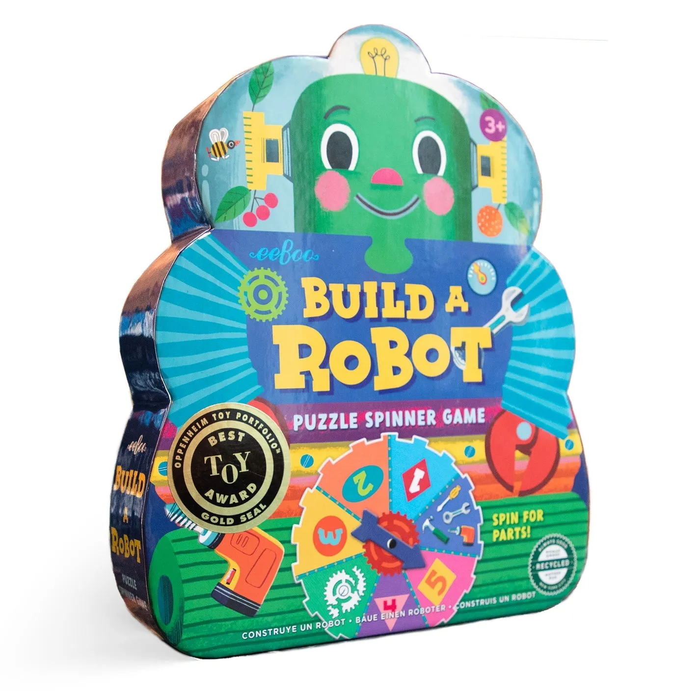 Build A Robot Puzzle Spinner Game