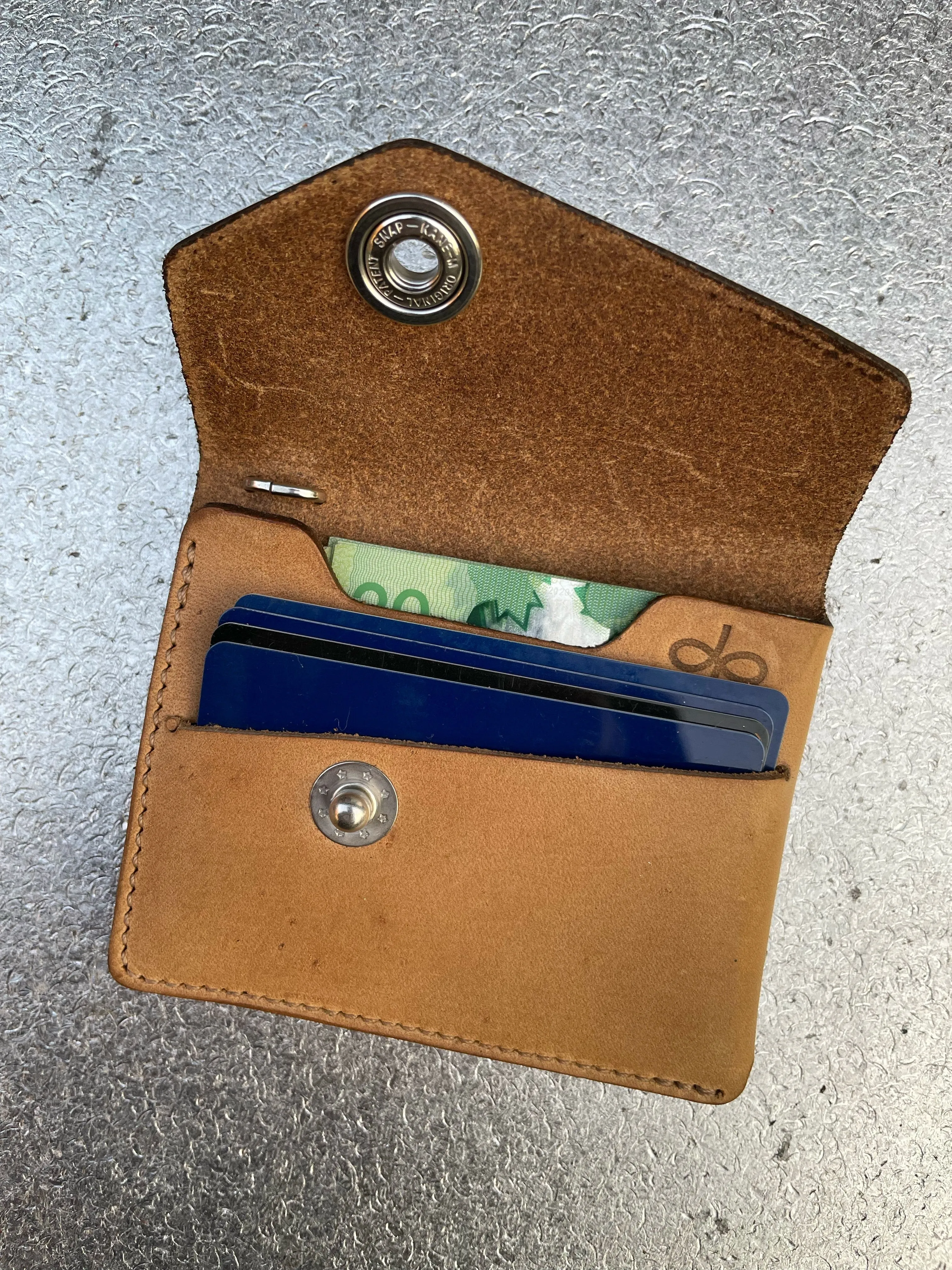 CODA wallet crazy horse brown