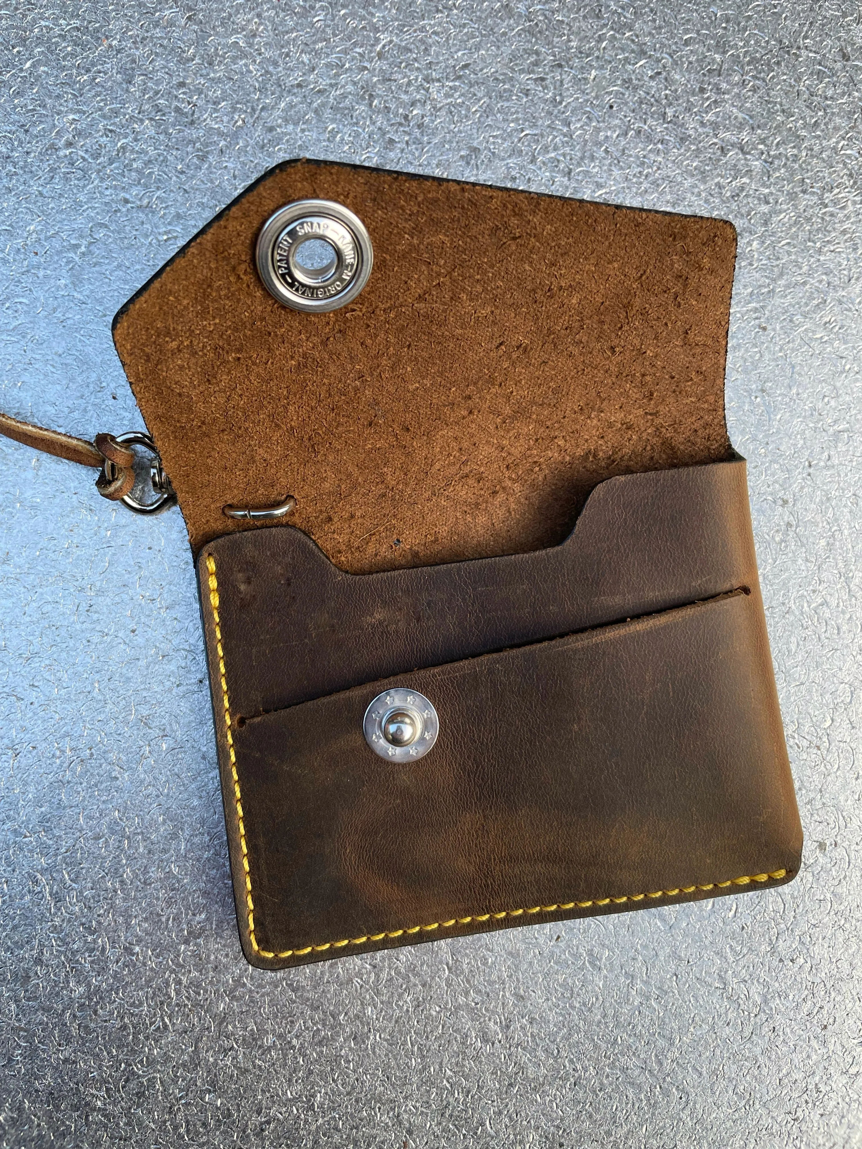 CODA wallet crazy horse brown