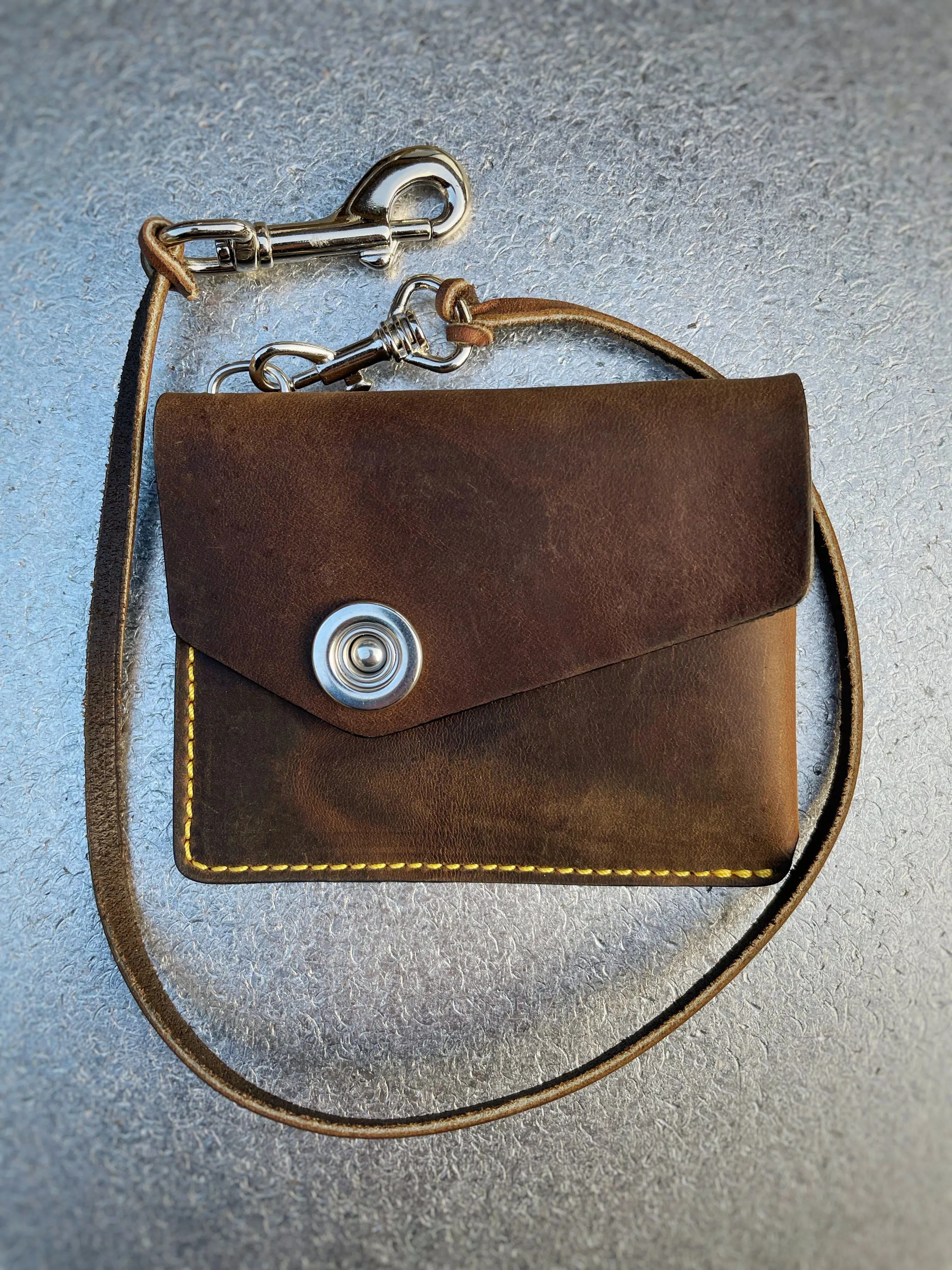 CODA wallet crazy horse brown