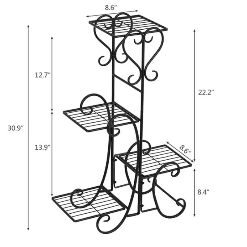 Display Shelf for Home Garden