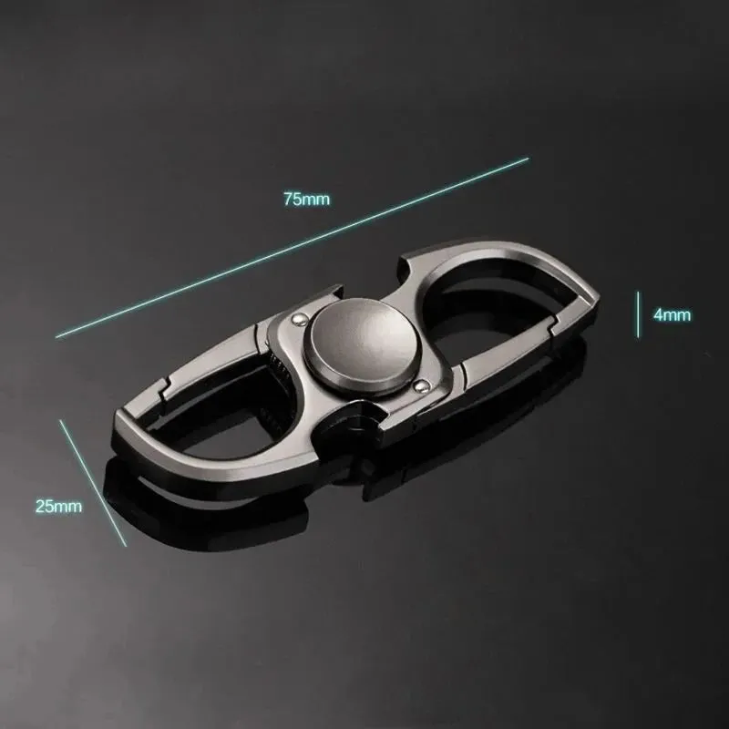 ELMAS Anti-Anxiety Finger Spinner Keychain & Bottle Opener