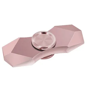 Fidget Spinner,Hand Spinner Finger Spinner EDC Fidget Spinner ADHD Focus Anxiety Relief Toys by Jarvania (Black and Red) (Brass Rose Gold)