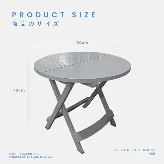 FOLDABLE TABLE RD (655)