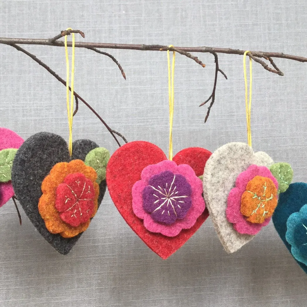 Hanging Heart Ornament Kit