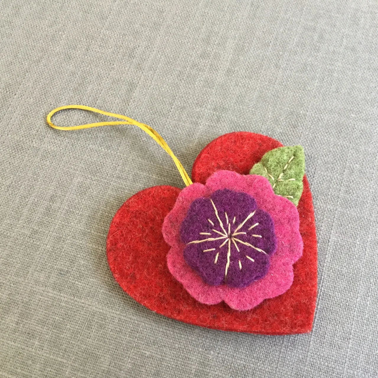 Hanging Heart Ornament Kit