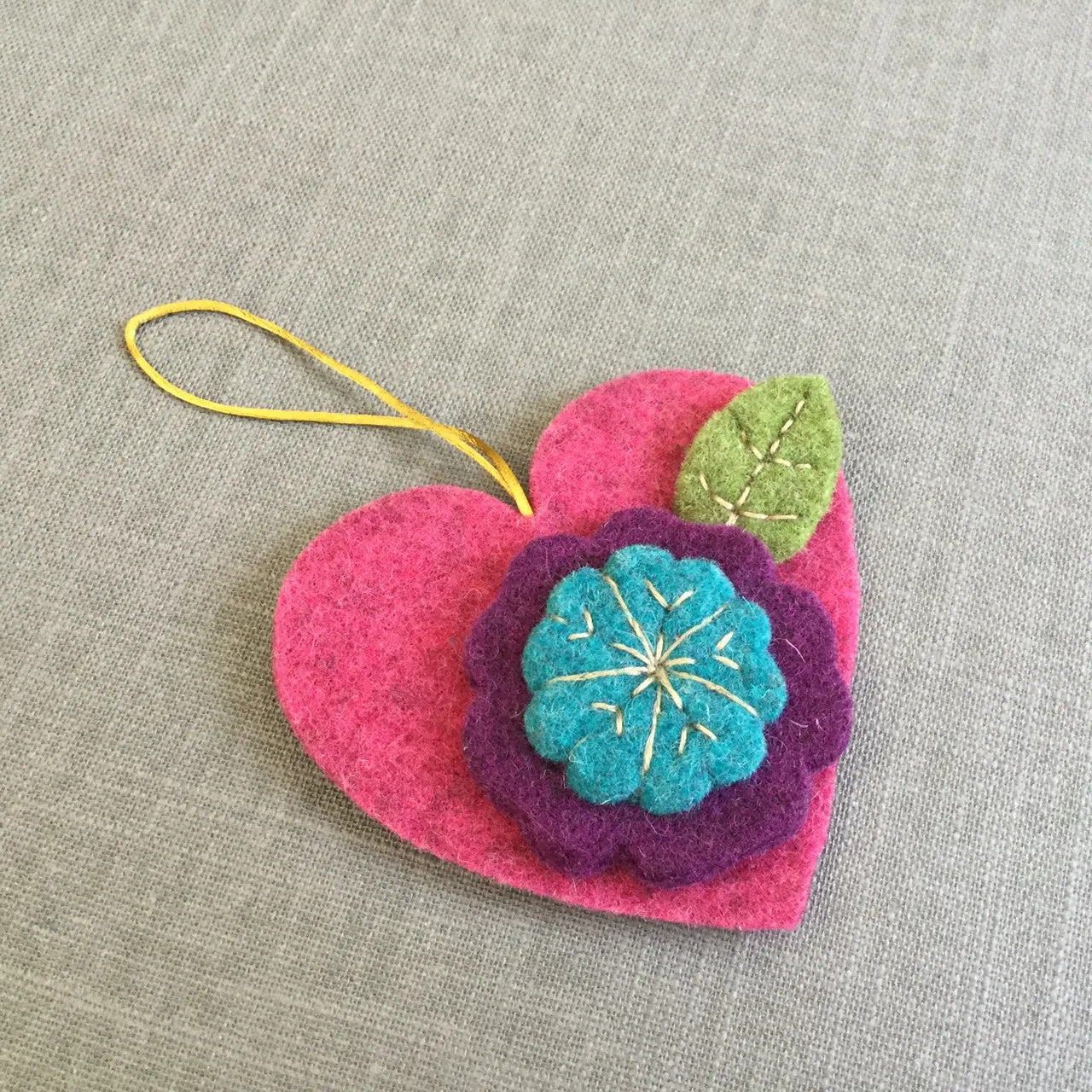 Hanging Heart Ornament Kit