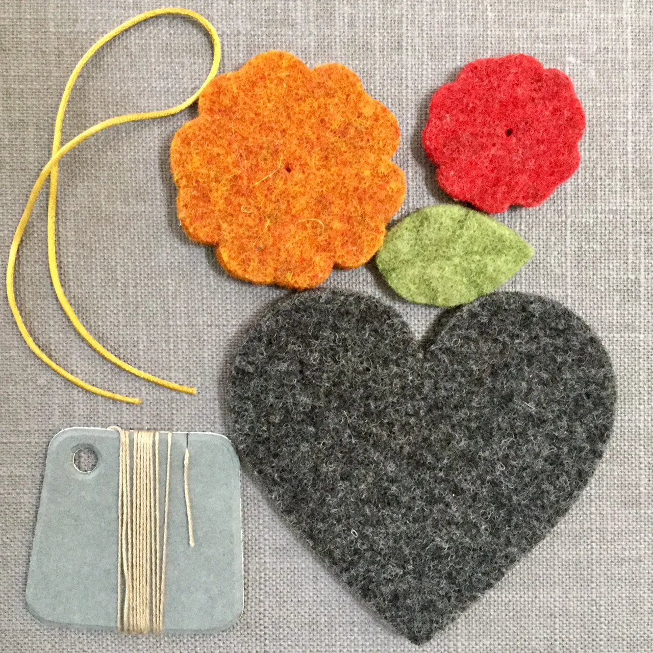 Hanging Heart Ornament Kit
