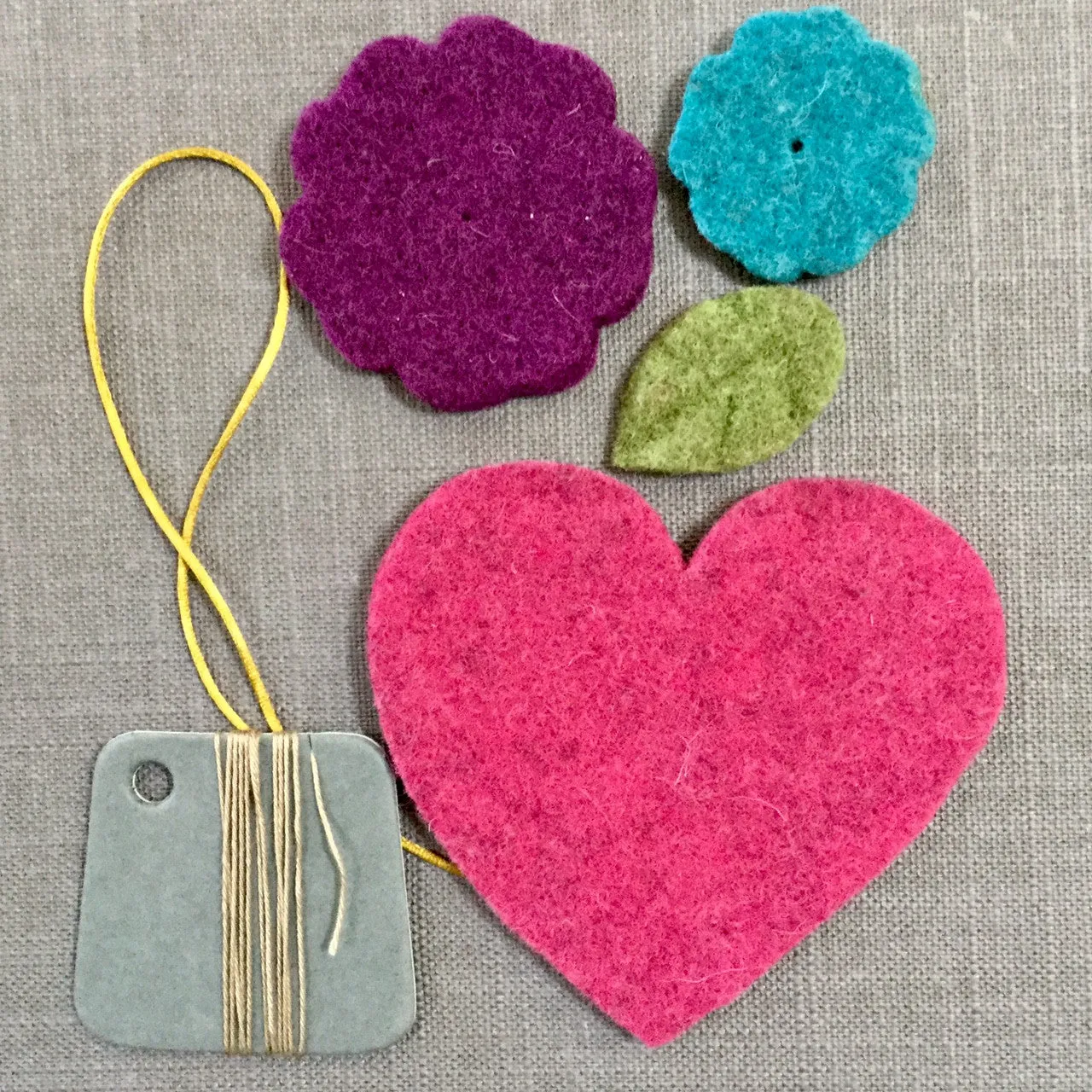 Hanging Heart Ornament Kit