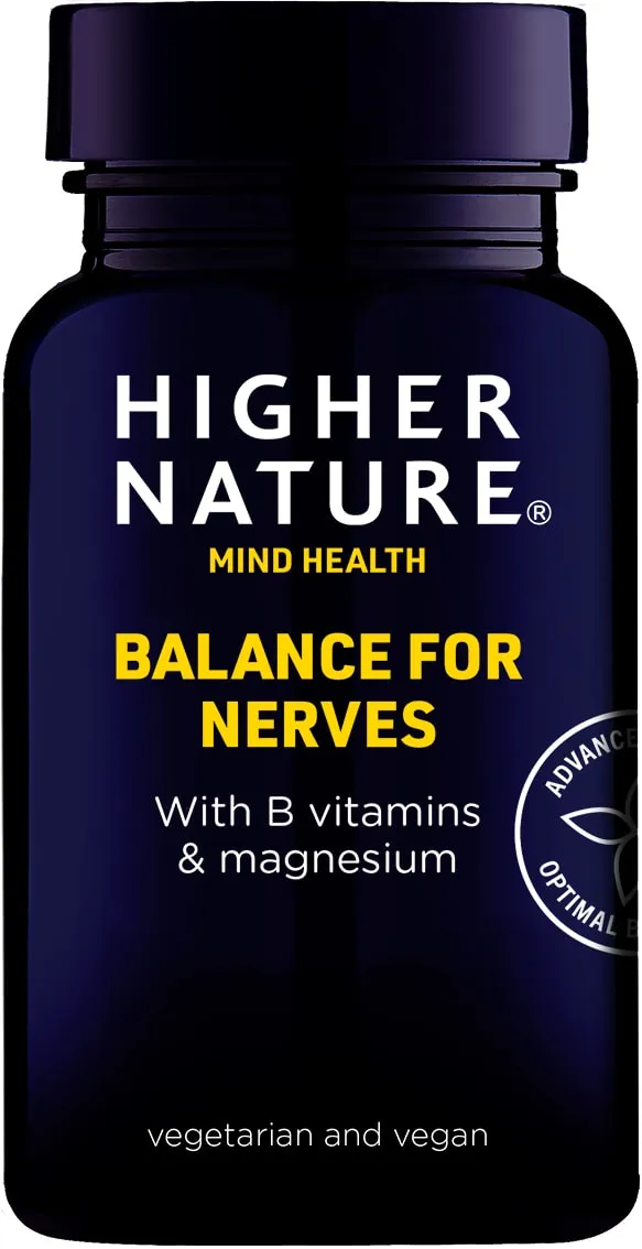 Higher Nature Balance for Nerves 30 Capsules