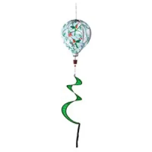 Hummingbird Burlap Balloon Spinner
