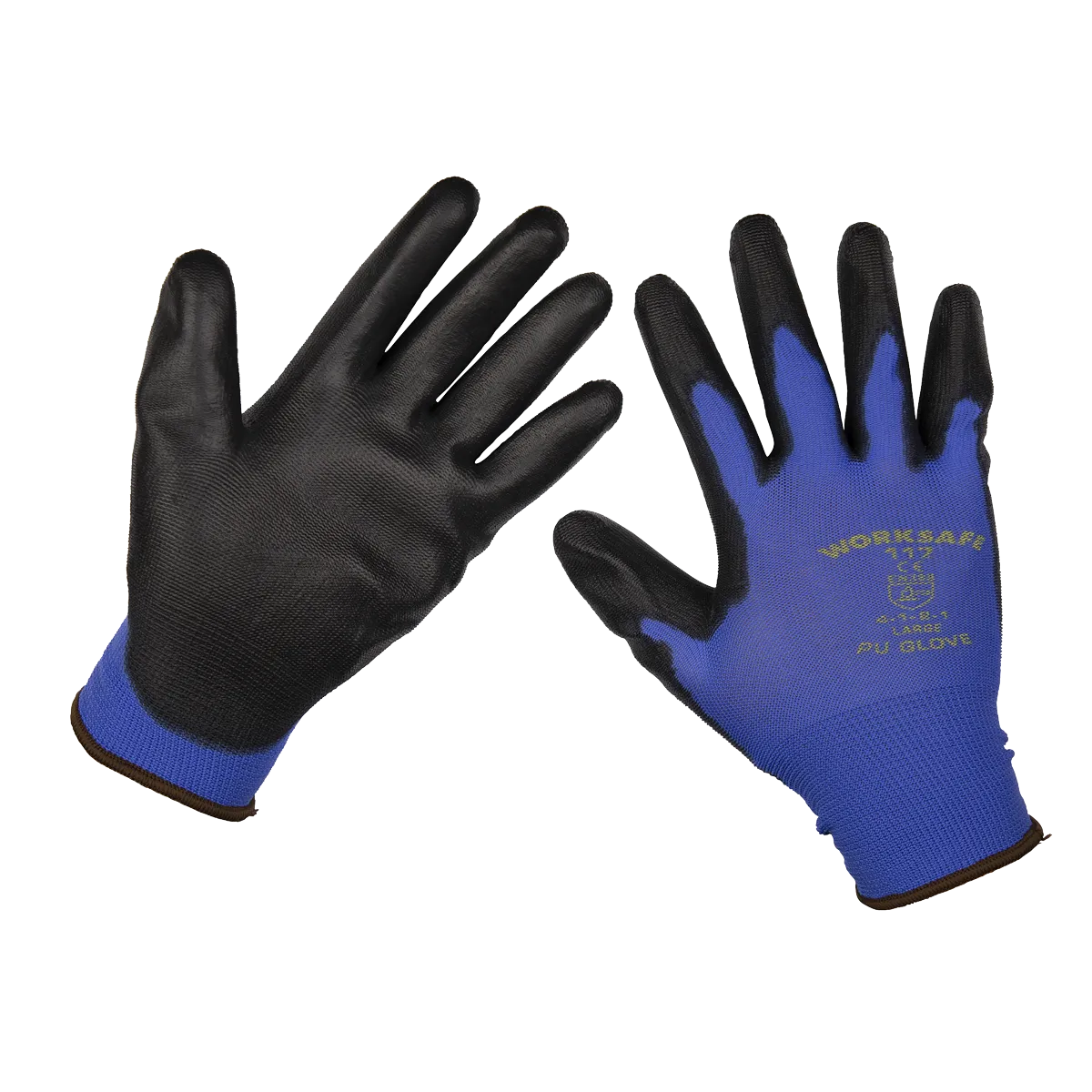 Lightweight Precision Grip Gloves (Large) - Pack of 6 Pairs