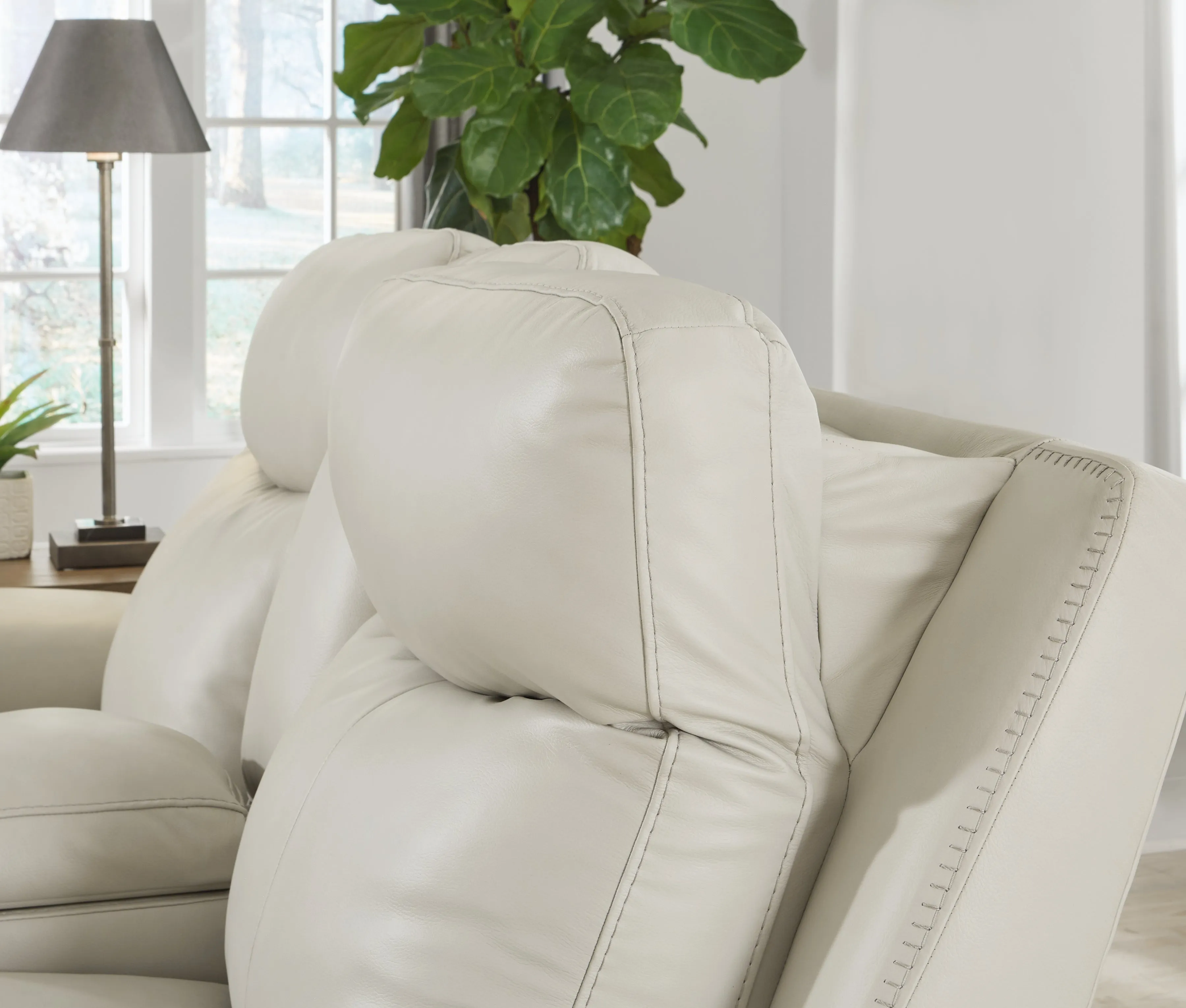 Mindanao Sofa, Loveseat and Recliner in Coconut