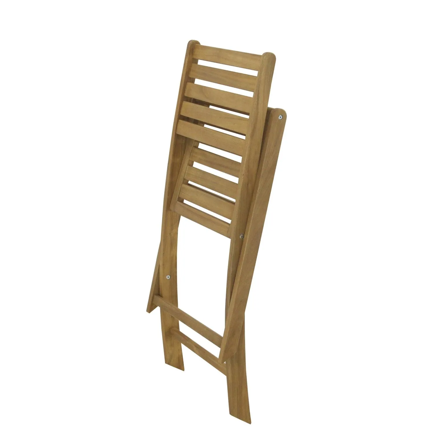 Outlet – Outdoor dining chairs - set of 2 - solid acacia wood