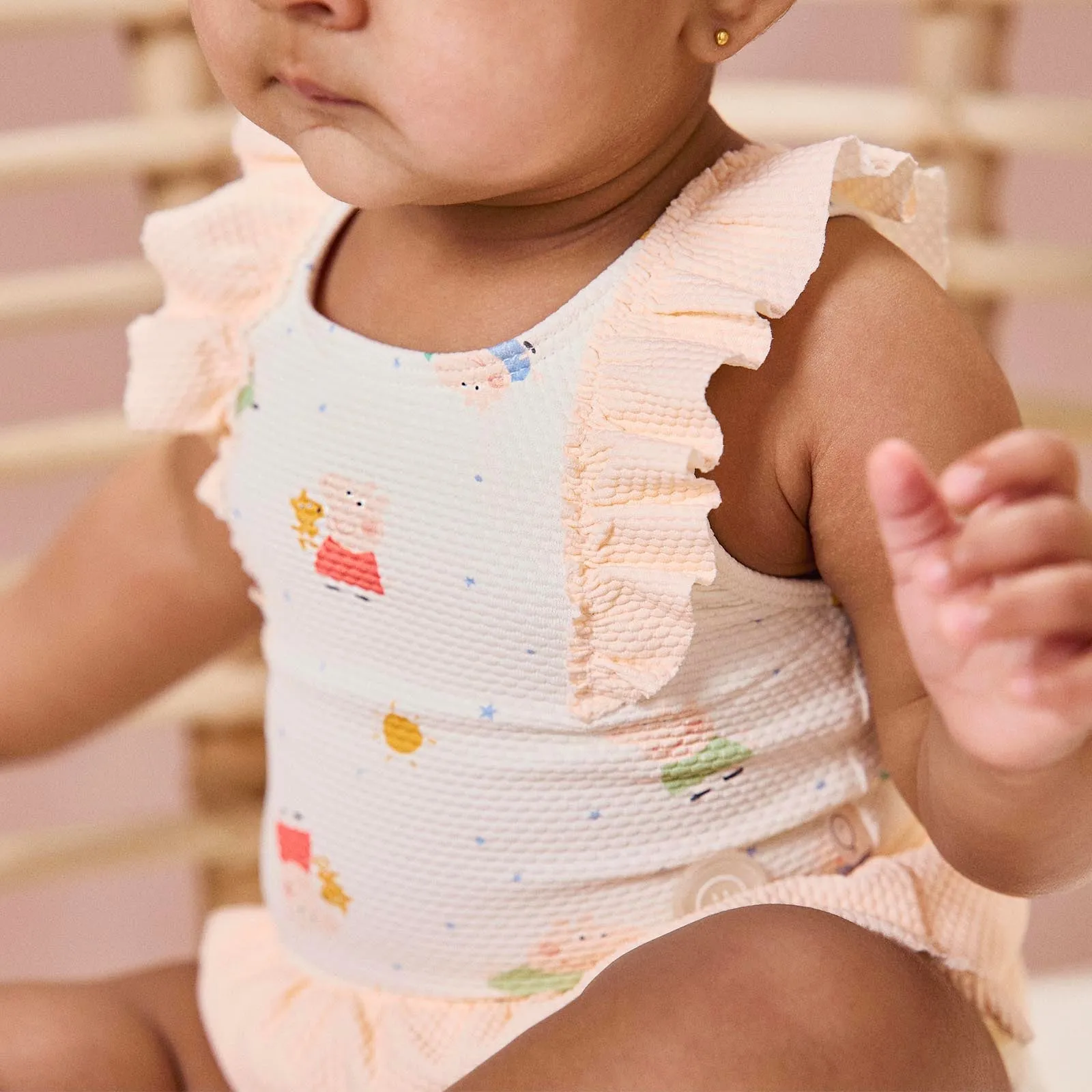 Peppa Pig Frilled Swimsuit