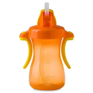 Pigeon Petite Straw Bottle 150ML, Hanging Type (Orange)