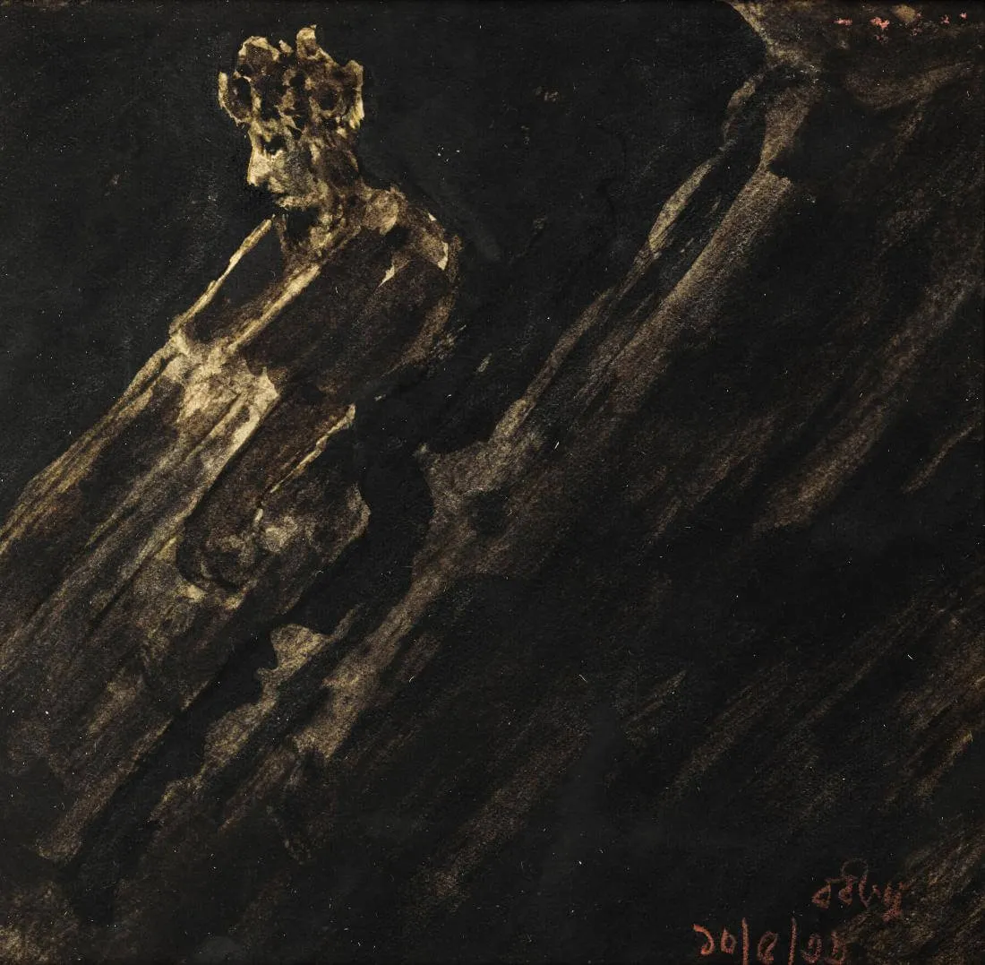 Rider In The Night- Rabindranath Tagore - Bengal School - Indian Art Painting - Posters
