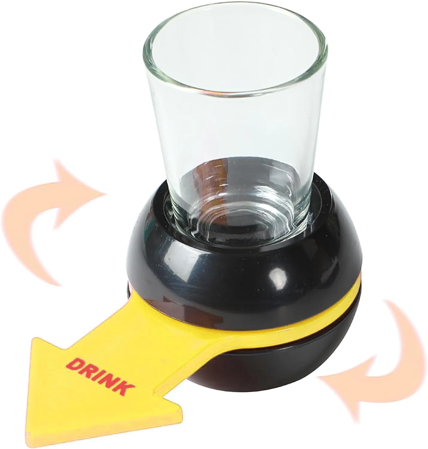 Rotatable Arrow Shot Spinner With Glass Cup F69-38-15