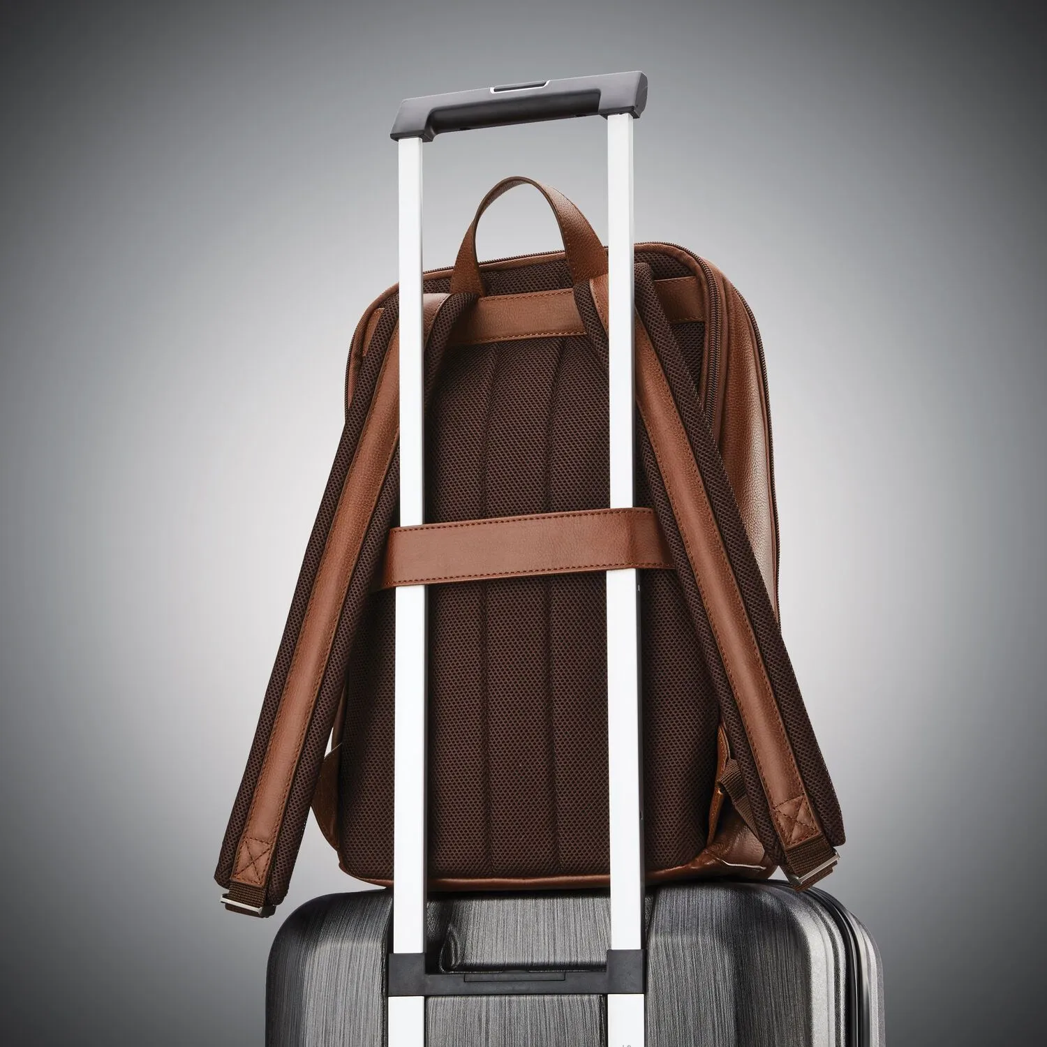 Samsonite Classic Leather Backpack