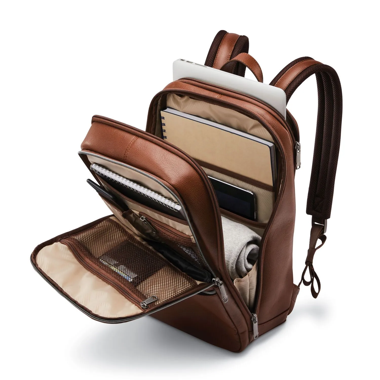 Samsonite Classic Leather Backpack