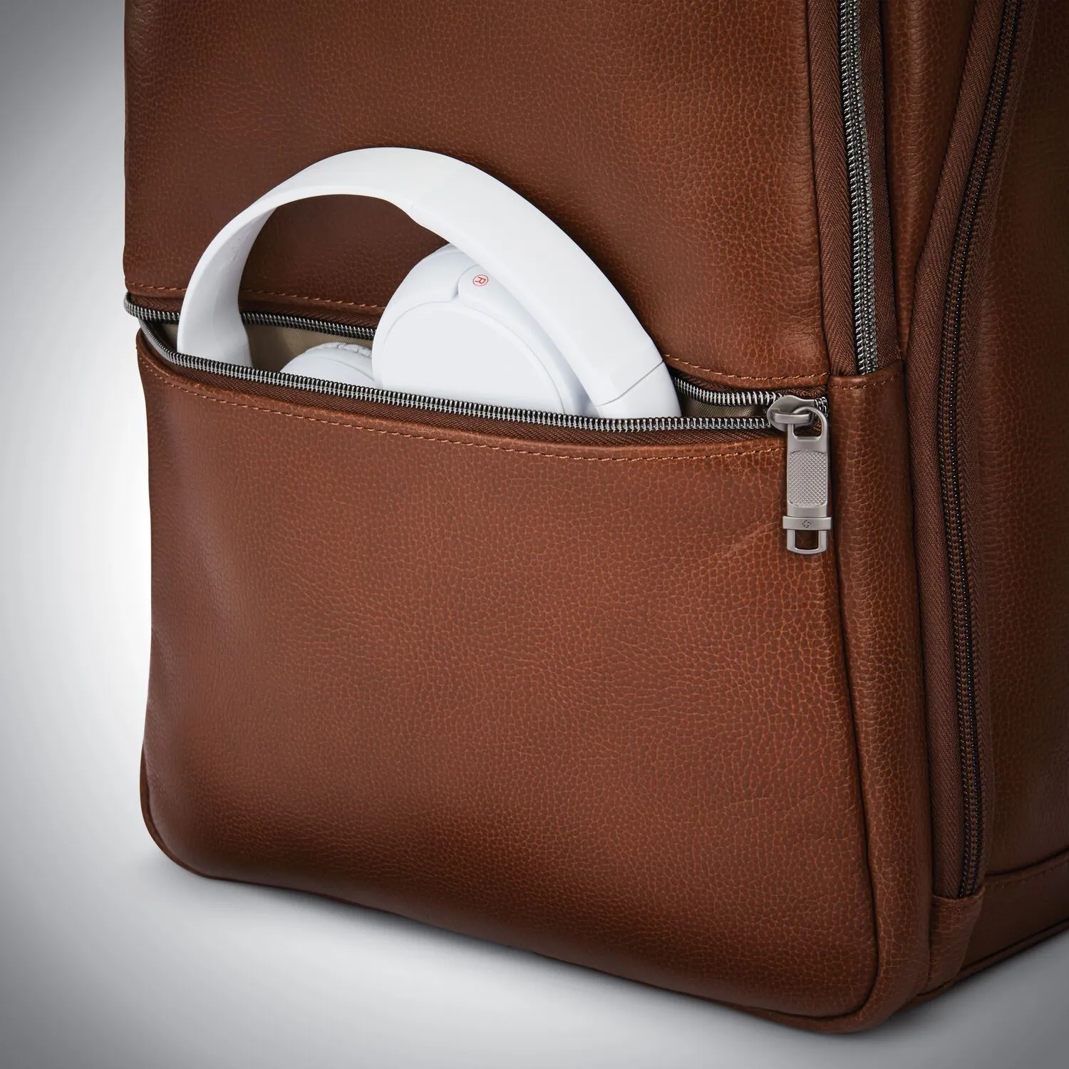 Samsonite Classic Leather Backpack
