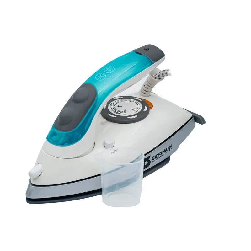Sayona SI-4517 Mini Steam Travel Iron, Non-Stick Sole Plate