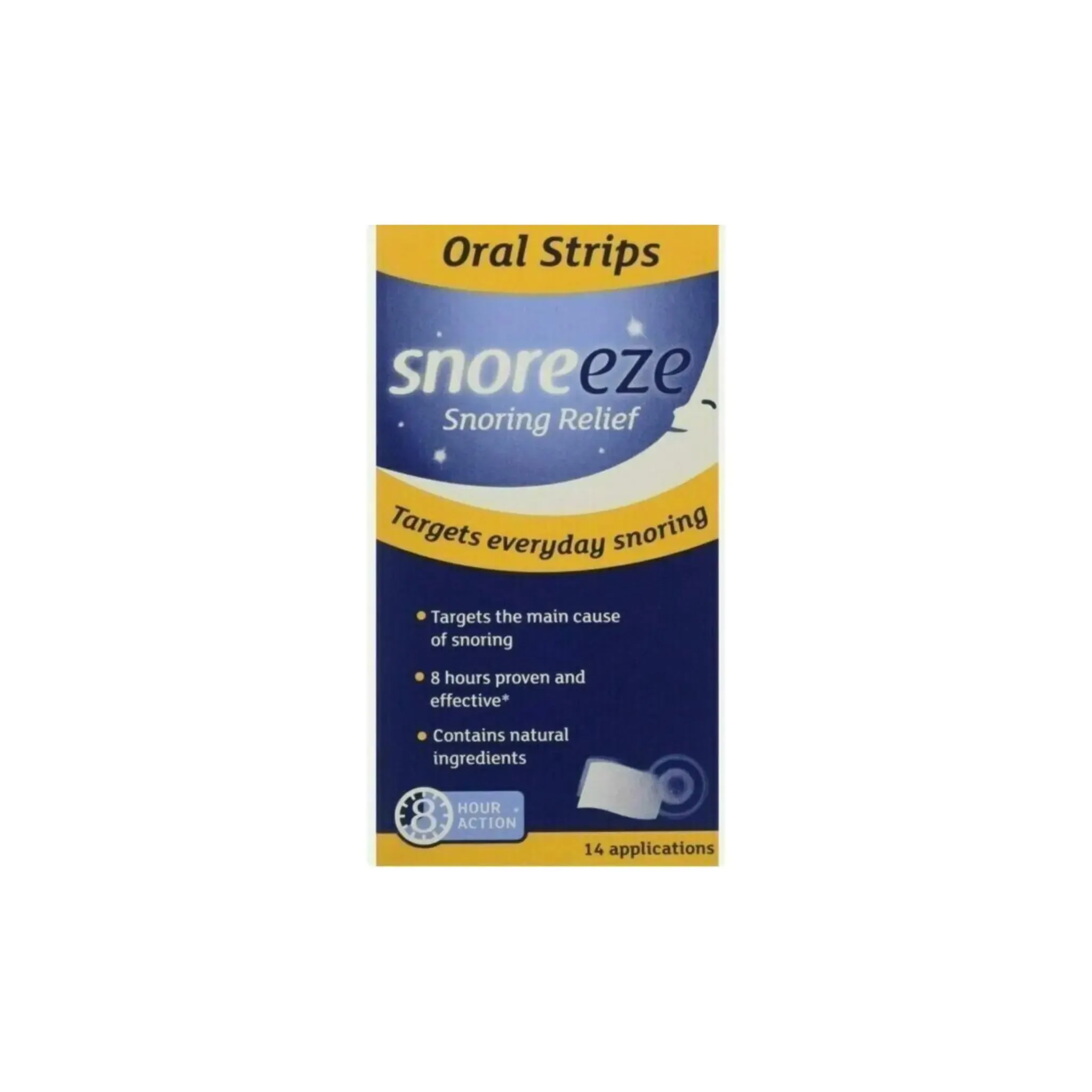 Snoreeze Oral Strips X 14 strips for Snoring Relief