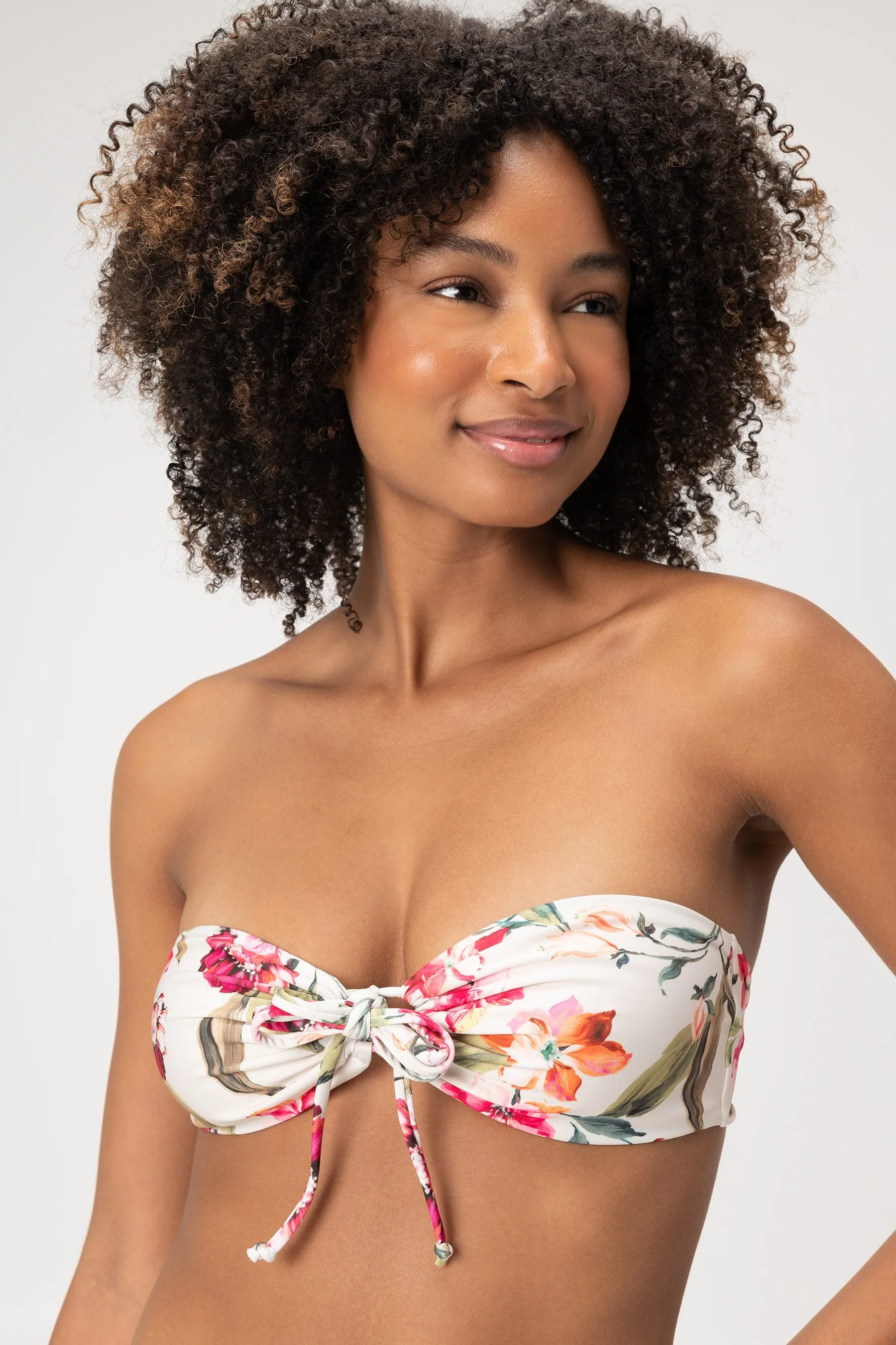 Summer Bloom Cut Band Top
