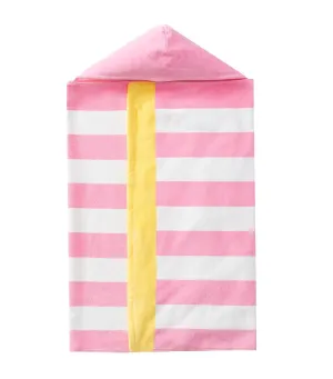 Sunshine Stripe Beach Hooded Towel