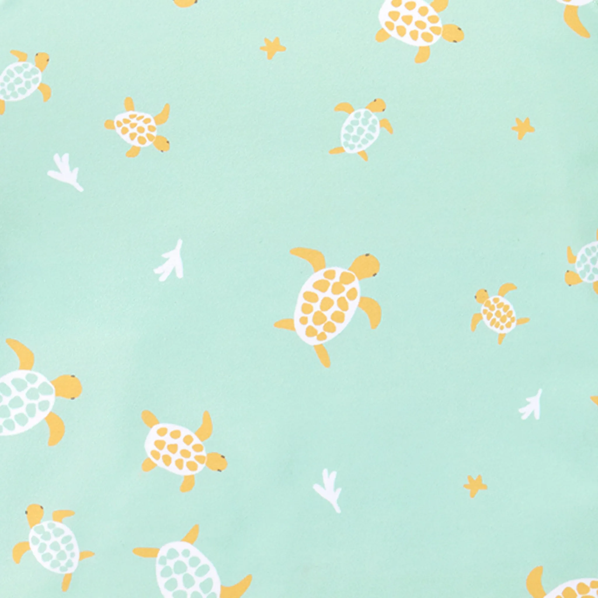 Turtle One Piece Rashguard & Swim Hat Set