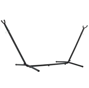 Universal Steel Hammock Stand (10ft/290cm) - Charcoal