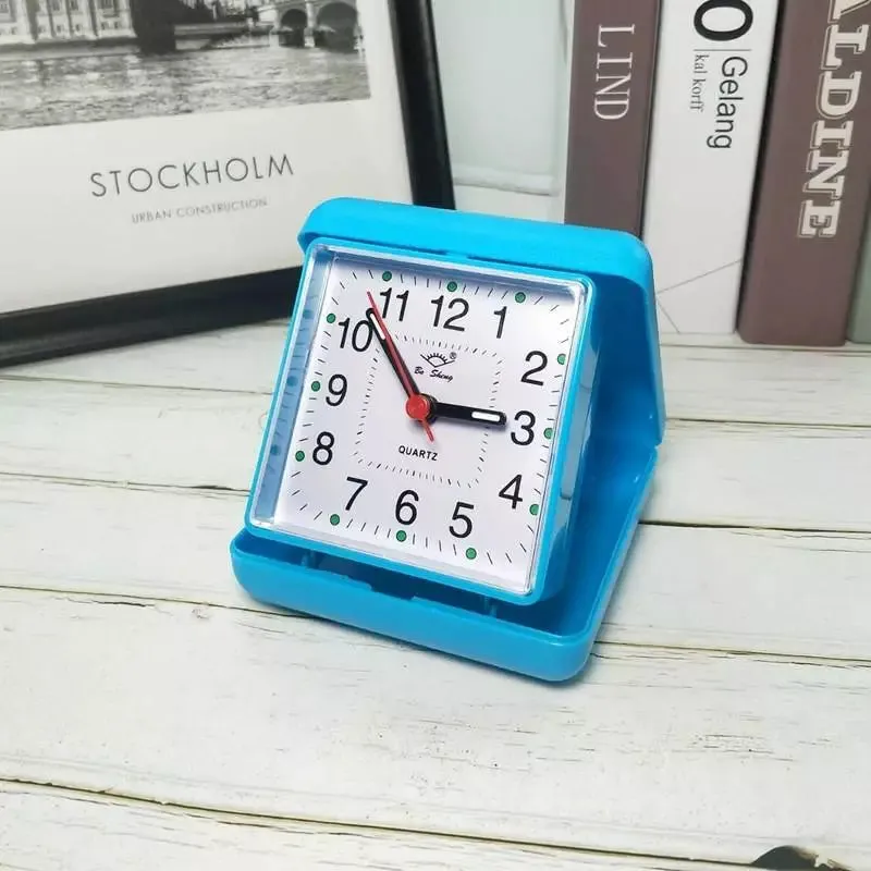 Vintage Folding Travel Alarm Clock