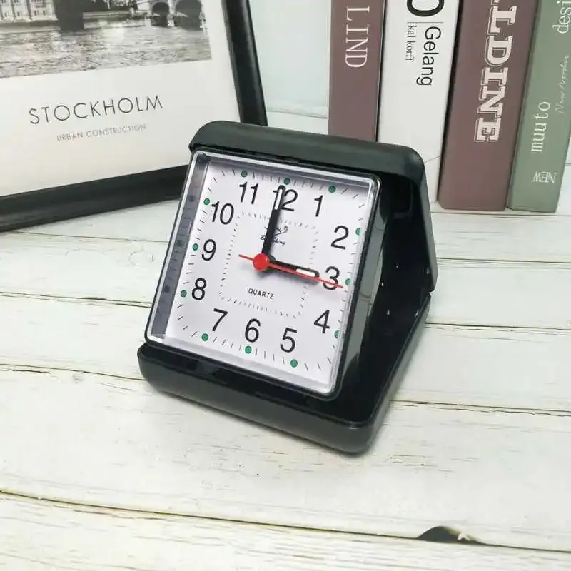 Vintage Folding Travel Alarm Clock