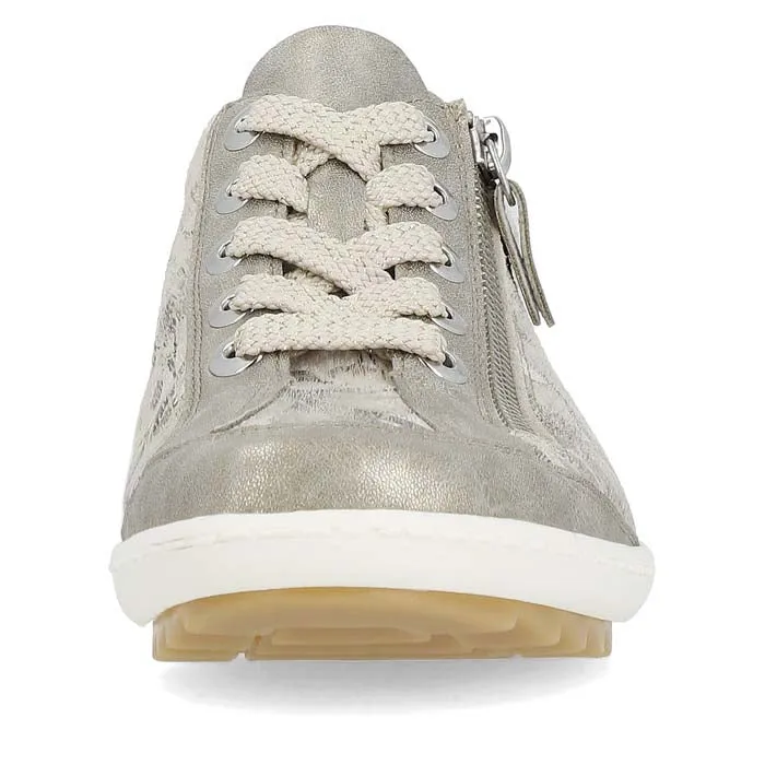 Womens Remonte Liv 02 in Perle/Beige Metallic
