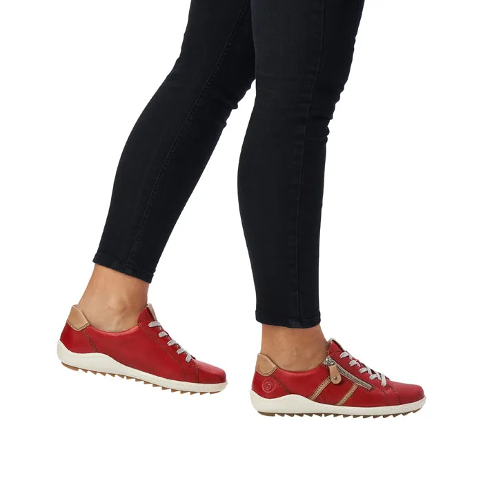 Womens Remonte Odeon Flamme/Bisquit