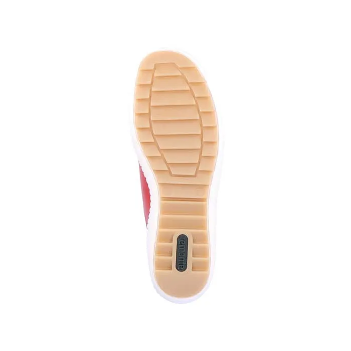 Womens Rieker Liv in Flamme/Bisquit/Rosso